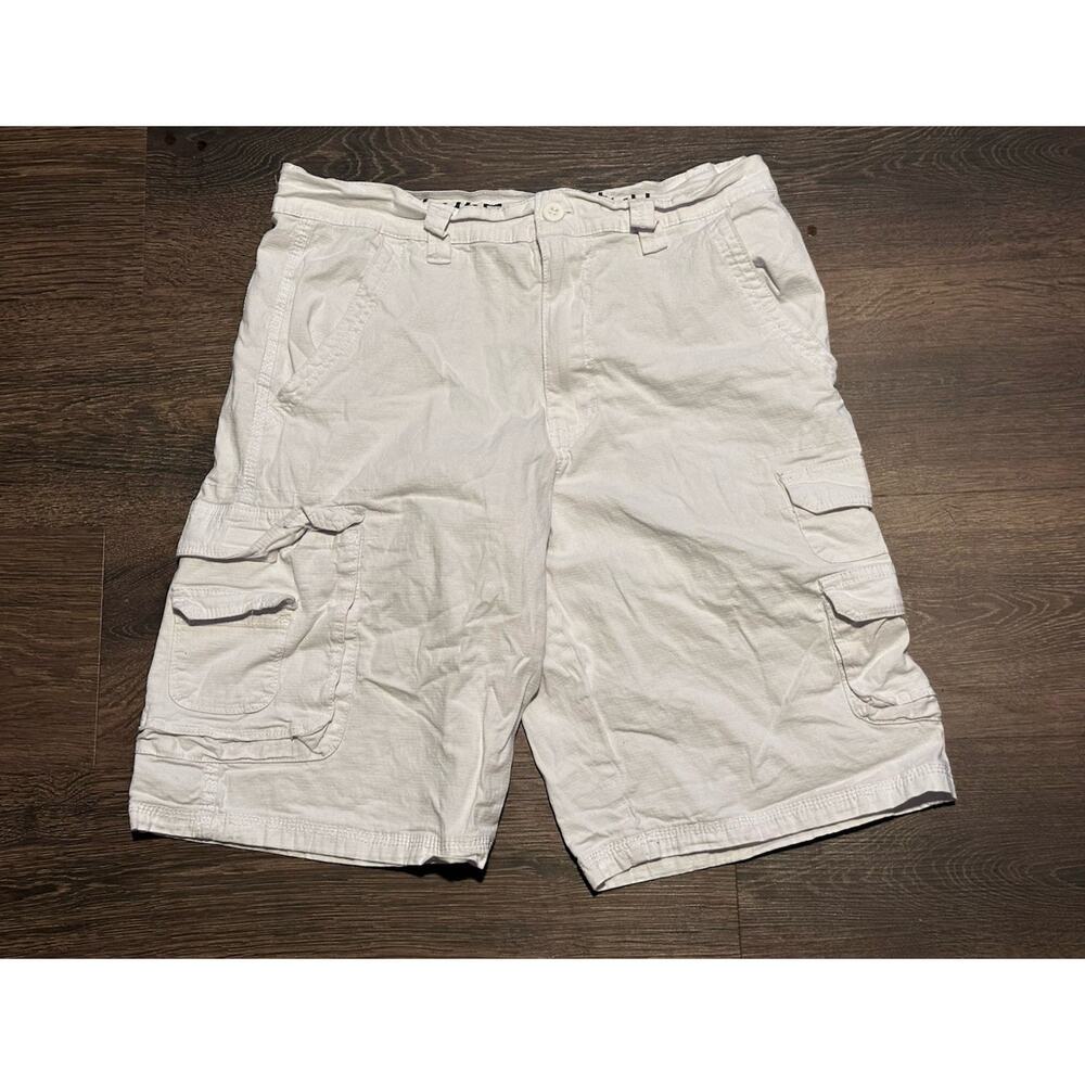 Vintage Y2K Luke and Dutch White Cargo Shorts Men’s 30 Inseam 11